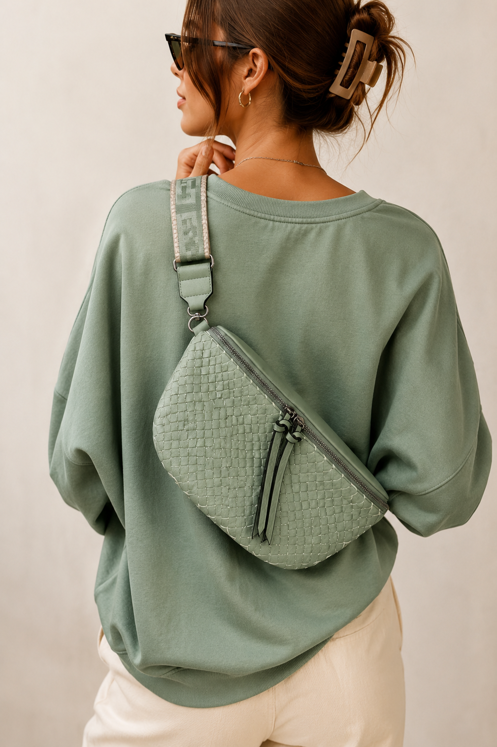Sac Banane Tressé Chic & Tendance