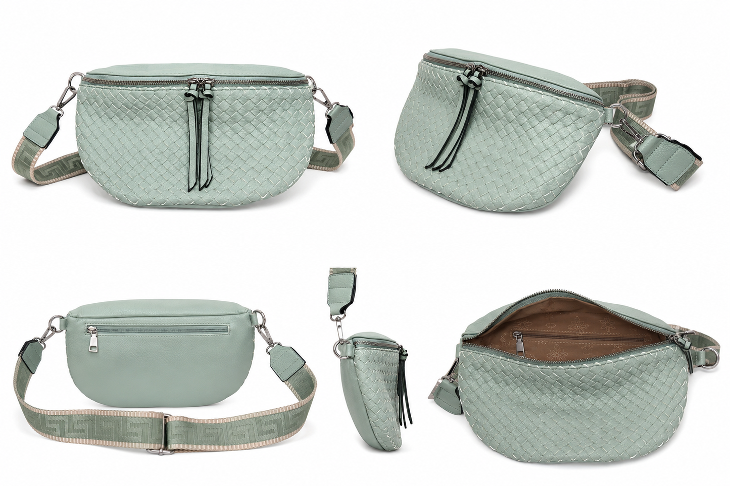 Sac Banane Tressé Chic & Tendance