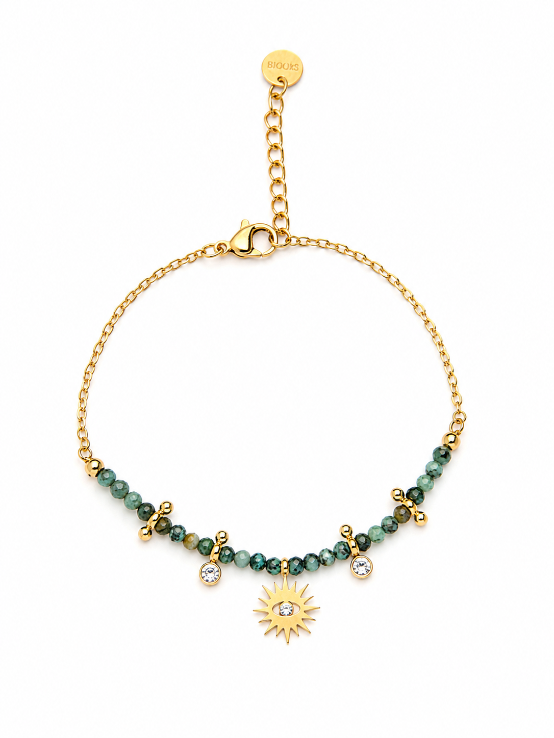 Bracelet Soleil Émeraude