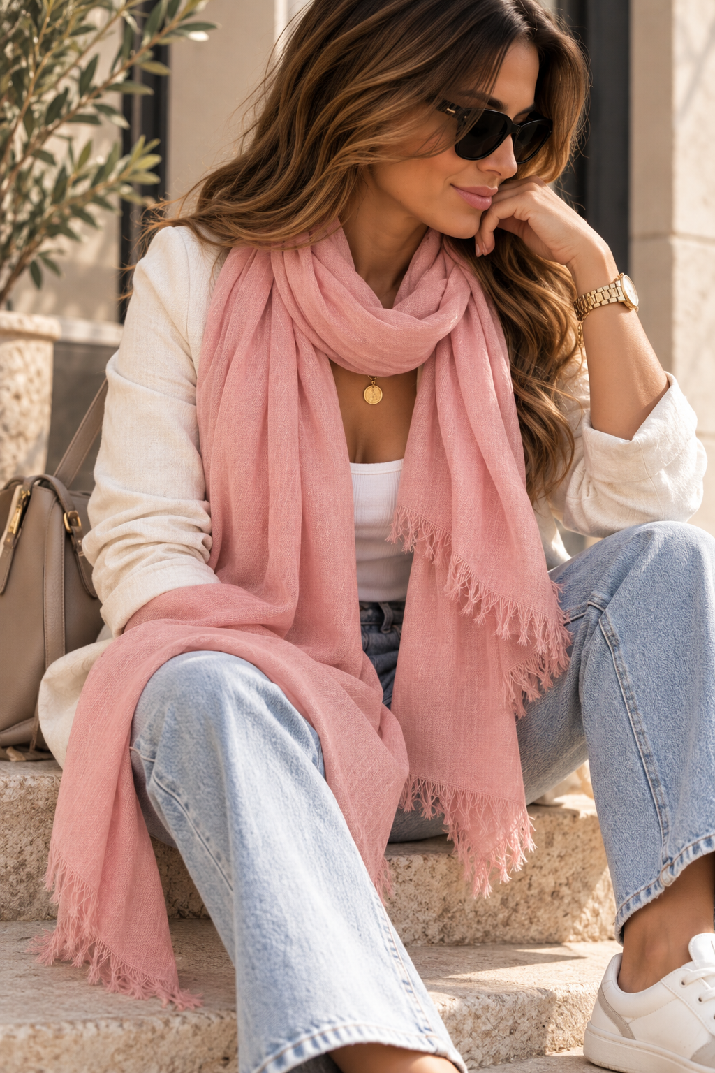 Chèche Victoria – Rose