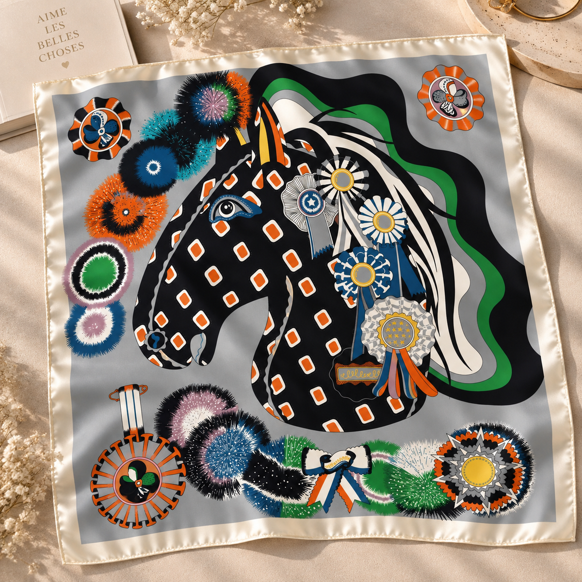 Foulard Ottavia – Gris