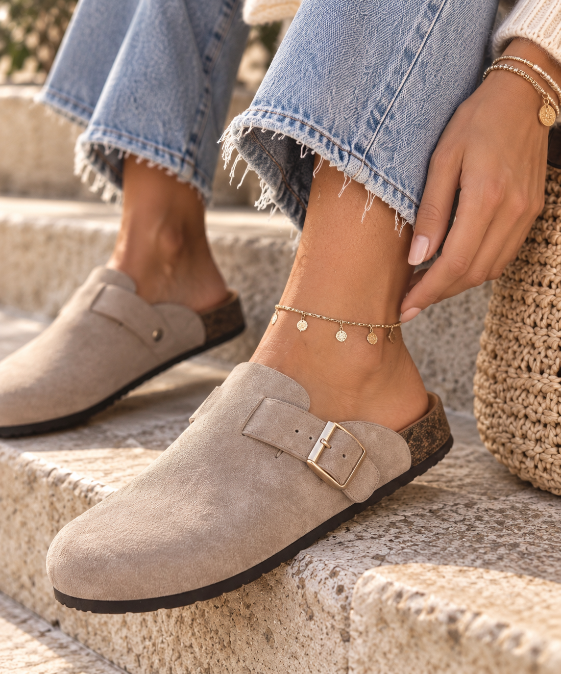 Sabots Chiara – Taupe