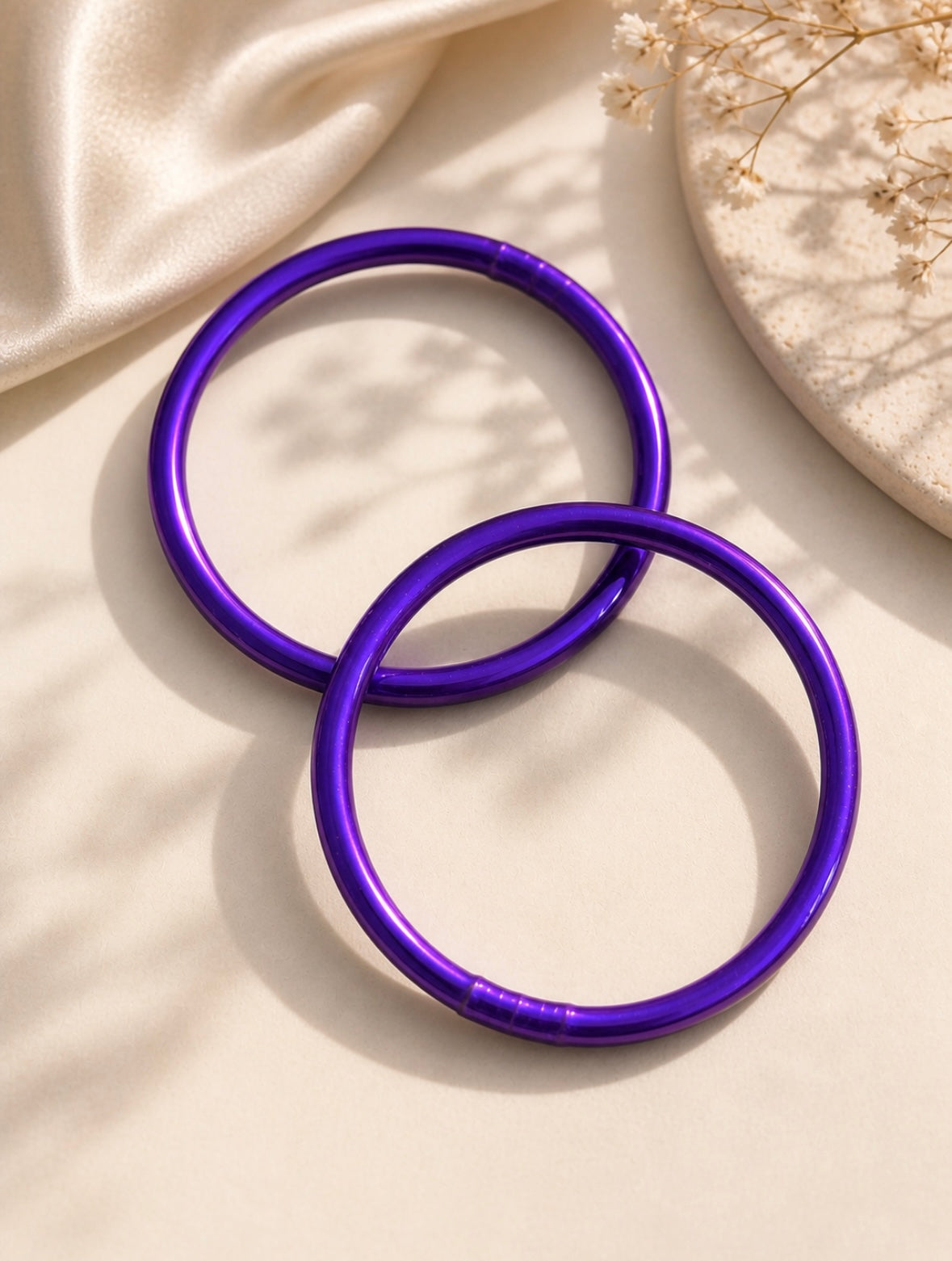 Bracelet Jonc Transparent Résistant à l’Eau